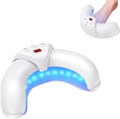 Genérico aparato de tratamiento láser de hongos de uñas, hongos de uñas de los pies, limpieza y reparación de uñas, tratamiento de 7 minutos por día, mejora de hongos, para varias uñas de manos y pies