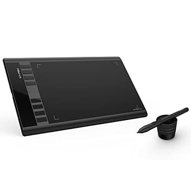XP-PEN Star03V2 - Tableta gráfica de 12 Pulgadas con lápiz Capacitivo pasivo 8192 Niveles y 8 accesos directos Pallet Dibujo Digital - Compatible con Windows Mac Chromebook