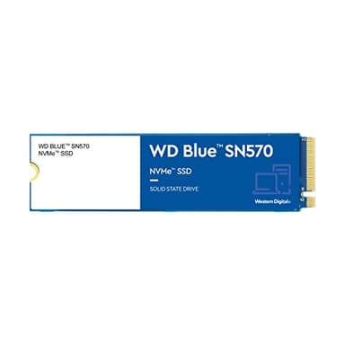 WD-BLUE SN570 1TB M.2 2280 PCIe Gen3 NVMe up to 3500 MB/s read speed, Unidad de estado sólido