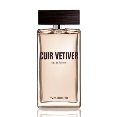Yves Rocher - Eau de Toilette Cuir Vetiver - 100 ml - Amaderado con notas de cuero
