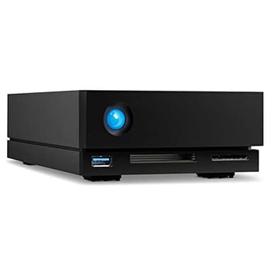 LaCie 1big Dock STHS16000800 - Estación de Acoplamiento para Disco Duro Externo (16 TB, USB 3.1, USB 3.0, 7200 RPM, para Mac y Escritorio, recuperación de Datos