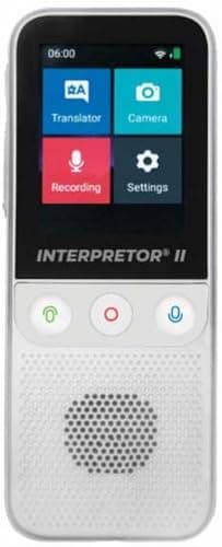 LEXIBOOK Interpretor 3-Traductor de Voz Instantáneo 137 Idiomas, Fotos, Traducción de Notas, Conversación, Toma de Auriculares, Wi-Fi y sin Conexión, Multicolor, Medium