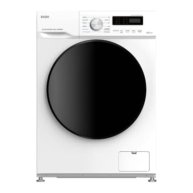 Svan Lavadora 10Kg Carga Frontal Blanco SL10401AIDVB. 1800W, 1400rpm, 12 Programas, Función Stop&Go, Clase de Eficiencia Energética A