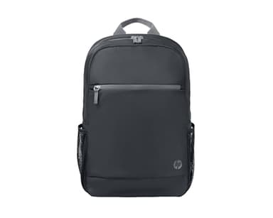 HP Mochila para Ordenador Portátil de 15,6" (Compartimiento, Correas y Respaldo Acolchados, Resistente al Agua, Cremallera Superior) Color Negro y Gris