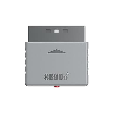 8Bitdo Receptor Bluetooth Retro para PS1 PS2 y Windows, Compatible con Mando de Xbox Series, Xbox One, Switch Pro y PS5/PS4