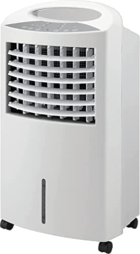 Thomson THRAF470E - Climatizador Evaporativo Portátil, Temporizador, Modo Silencioso, 3 Velocidades, Oscilante, 60W