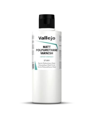 Vallejo-3027651 27651 BARNIZ POLIURETANO MATE 200ML, multicolor, 200 ml (3027651)