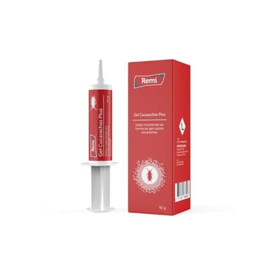 Remi Hogar Gel Cucarachas Plus 10gr | Veneno para cucarachas | Insecticida Elimina cucarachas | Efectivo contra Todo Tipo de cucarachas | Cebo insecticida