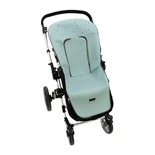 Rosy Fuentes Funda de Verano para Silla Paseo Universal - Colchoneta para Carrito Bebé- Transpirable-Compatible con Bugaboo, Jane, Concord, Baby Jogger, Bebecar…0-verde