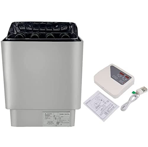 Calentador De Sauna, Calentador De Sauna Con Dispositivo De Control Externo Para Cabina 2-13 M³ Sauna Seca, Horno De Sauna Eléctrica, Pantalla LCD Sauna Calentador, 3-9 Kw 220 V Sauna Set,3.0KW
