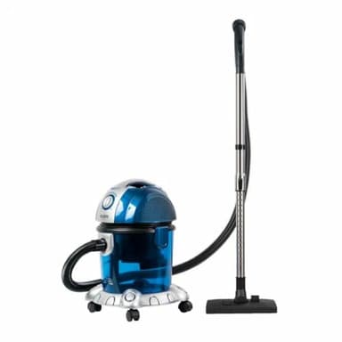 FLAMA Aspiradora con Filtro de Agua 1667FL, 1600W, Aspira Sólidos y Líquidos, Filtración por Agua, Nivel de Ruido de 70 dB, Filtro HEPA Antialérgico y Lavable