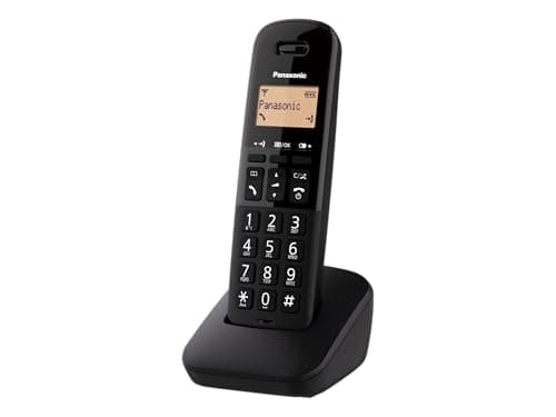 Panasonic KX-TGB610SPW Teléfono Inalámbrico Digital, Unidad Base y 1 Auriculares, Identificador Y Bloqueador de Llamadas, Volumen Mejorado del Receptor, Resistente A Golpes, Pantalla LCD, Blanco