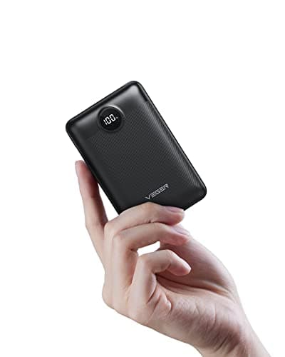 VEGER Bateria Externa Carga Rapida,20000mAh Power Bank,USB C 22.5W Bateria Portatil，PD 20W QC 3.0 Cargador Portatil, Powerbank USB C Input & Output con iPhone Samsung Huawei etc Smartphones Tablets