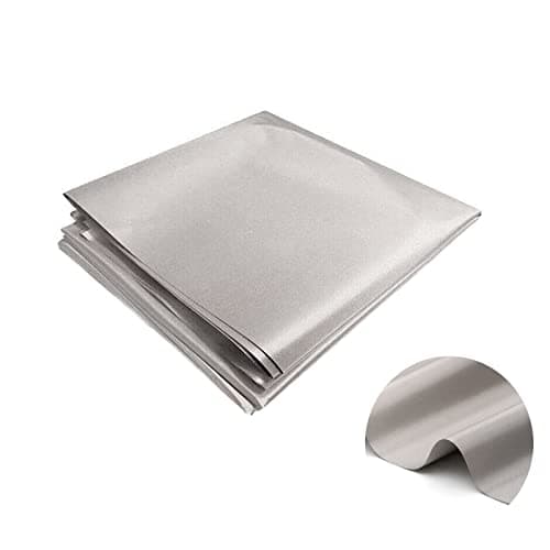 Tela Faraday RF, tejido de blindaje Faraday, 100 x 110 cm, cobre, níquel Faraday, cubierta de tela bloqueada (1 unidad - 100 x 110 cm)