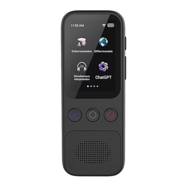 Traductor instantáneo sin wifi, dispositivo de traducción sin wifi requerido,Traductor portátil de idiomas extranjeros | 138 idiomas y acentos, traductor para empresas, no se requiere wifi