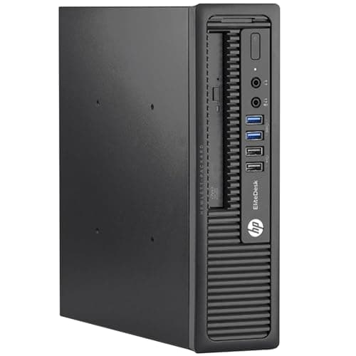 HP EliteDesk 800 G1 USDT PC Mini Ordenador Intel Core i5-4570S RAM 16GB SSD 240GB Reproductor SIN Lector Wi-Fi Windows 11 (Reacondicionado)