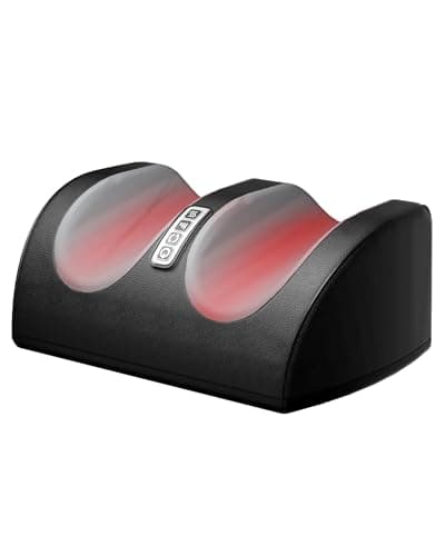 LAOBEN Masajeador De Pies Shiatsu Con CalefaccióN, Masaje De Tejido Profundo, Masajea Los MúSculos De Piernas Y Pies, Masajeador De Pies Con Rodillos De Masaje, Regalo Para Mamá, Papá Y Amigos