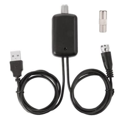 Nicoone Amplificador de antena, amplificador de antena de TV de 25 dB para interiores, amplificador de señal de antena HD, antena para TV interior