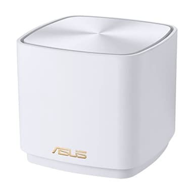 ZenWifi XD4 Plus 1 Pack - Sistema AX1800 WiFi 6 Mesh para Toda la Casa, Cobertura hasta 446 m2 o más de 5 habitaciones, Configuración Fácil, Seguridad de Red, Controles Parentales, Blanco