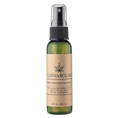 Cannabolish Spray Eliminador de Olores 59ml | Elimina los olores del tabaco de cáñamo Tamaño de viaje