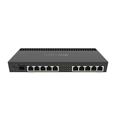 Mikrotik RB4011IGS+RM Router Conectado Gigabit Ethernet Negro
