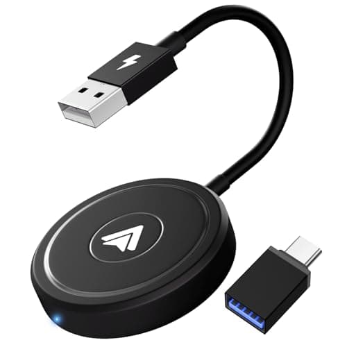 Android Auto Inalámbrico Adaptador, Android Auto Wireless Dongle Convierte Android Auto por Cable a Inalámbrico Android Auto para Coches Después 2017