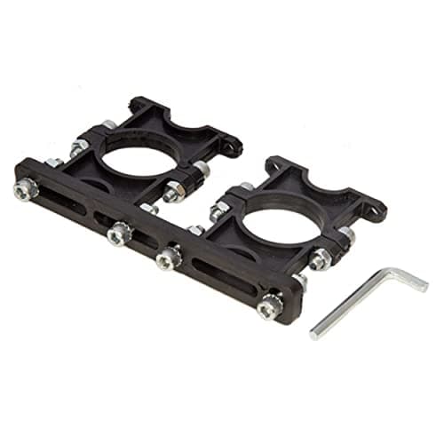 Soporte de alimentación múltiple PremiumX Alimentación múltiple Universal de 2 vías de plástico Duro (plástico) Ø 40 mm Compatible con Todas Las Antenas satelitales