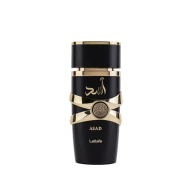Lattafa Asad Lattafa - Perfume unisex para hombre y mujer, 100 ml