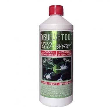 DIPISTOL - DISOLVENTE ECO SOLVENT DISUELVE TODO ½ LT