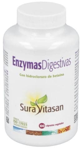 ENZIMAS DIGESTIVAS 100 cap SURA VITASAN