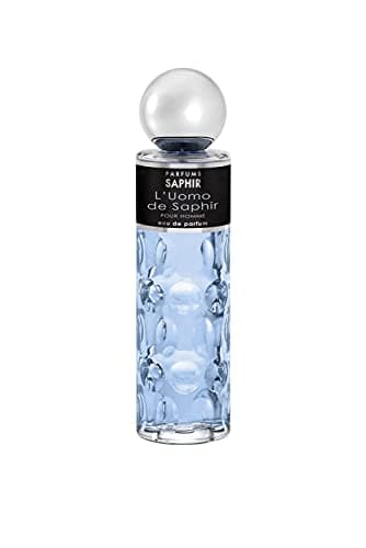 PARFUMS SAPHIR L´Uomo, Eau de Parfum con Vaporizador para Hombre, Claro, 200 Ml