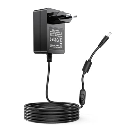 Cable de alimentación 12V 2A para TP-Link Deco Mesh WiFi System Modelos S4, M3, M4, M5, M9, X20, X55, X60, X68, XE75, X90, X4300 Pro, P9