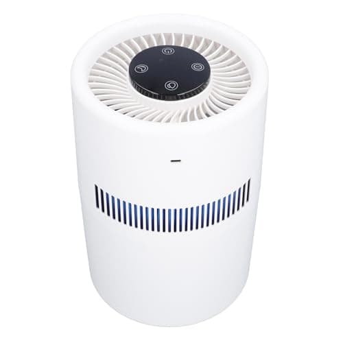 Purificador de Aire y Humidificador 2 en 1, Purificador de Aire de Dormitorio de Gran Capacidad de 4 L y 5 W, Limpiador de Filtro Funcional Dual Silencioso Portátil para el Hogar