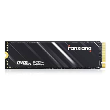 fanxiang SSD 1TB SSD ps5 NVME 1TB Disco Duro ssd 1tb SSD M.2 2280 PCIe Gen4x4 M2 1TB Lectura 4800MB/s QLC 3D NAND con Adhesivo de Enfriamiento de Grafeno, SSD Interno para Portátil Escritorio -S690Q