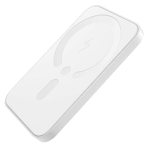 Power Bank 10000mAh, Magnético Batería Externa Carga Rapida, USB C Cargador Inalámbrico, Portátil Ultra Slim Bancos de energía para Samsung/Huawei/iPhone 16/15/14/13/12/Pro/Pro MAX Series Powerbank