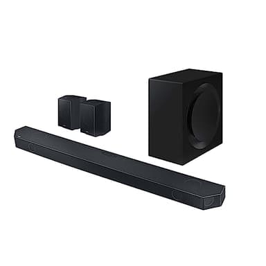 Samsung Barra de Sonido HW-Q990C/ZF - Dolby Atmos inalámbrico, Q-Symphony Gen II, 11.1.4 Canales, SpaceFit Sound+ y Compatible con asistentes de Voz
