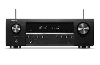 Denon AVR-S660H Receptor AV 8K 5.2ch, amplificador de cine en casa, compatible con Alexa, Dolby DTS-HD, Bluetooth, AirPlay 2, radio y HEOS Audio multihabitación integrado, color negro