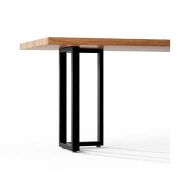 Anvuda 2 Patas de Mesa de Metal para Muebles, para Banco, 45 x 72 cm, Marco de Mesa Industrial, Patines de Mesa con Agujeros preperforados, Escritorio, Mesa de café, Patas de Mesa al Aire Libre para