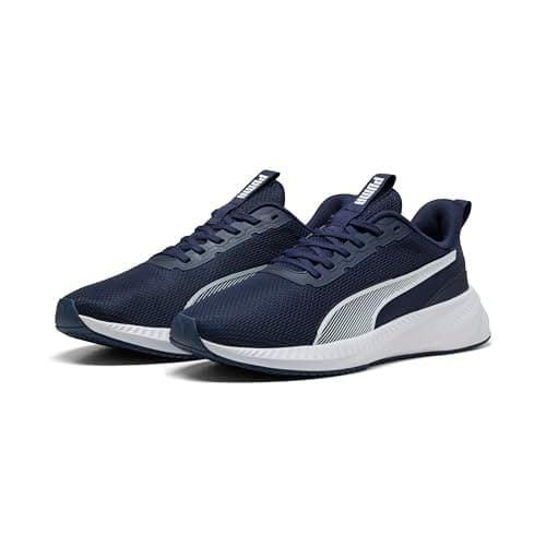 PUMA Flyer Lite 3, Zapatillas para Correr de Carretera Unisex Adulto, Navy White, 40 EU