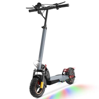 10" Patinete Electrico Adultos, 48V 12.5Ah de la Batería y Motor Potente Patinete Electrico Plegable, Autonomía hasta 30KM, Velocidad Máx 25KM/H, Carga Máxima 120KG