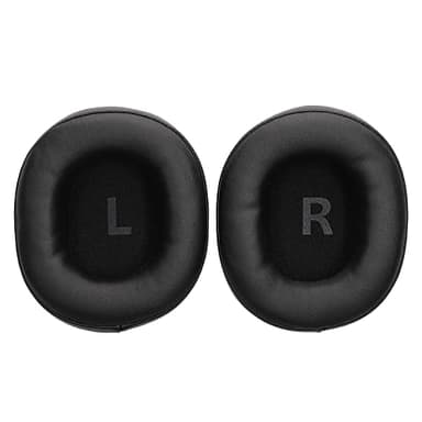 kwmobile Almohadillas compatibles con OneOdio A70 Almohadillas - 2X Almohadilla de Repuesto para Auriculares en Cuero sintético