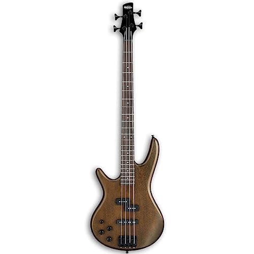 IBANEZ GIO Serie GSR200BL-WNF - Bajo eléctrico (4 cuerdas, izquierda), color nogal