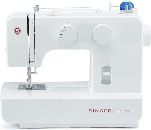 Singer 1409 Promise - Máquina de Coser Mecánica, 9 puntadas, 120 V, color Blanco, 22 x 41 x 35 cm, 6 Kg