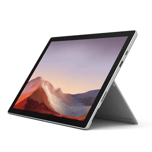 Microsoft Surface Pro 7 Tableta, Pantalla Táctil de 12,3" (2736 x 1824), Intel i5-1035G7, 8 GB de RAM, SSD de 256 GB, Teclado Estadounidense, Win 10 Pro (Reacondicionado)