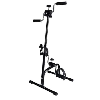 Pedalier Manual para Brazos y piernas. Aparato para pedalear Sentado. Pedaleador para Personas Mayores. Ejercitador piernas Manual. Pedaleador Dual Ejercicios en casa. Pedalina de rehabilitación.