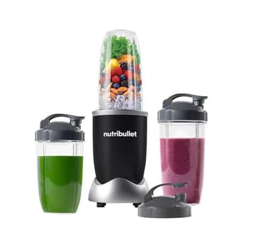 NutriBullet Edición especial nutribullet Pro 900 - Batidora de vatios (negro mate)