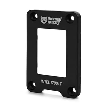 Thermal Grizzly - Marco de contacto de CPU Intel 1700 LT - para una presión de contacto optimizada de la CPU para mejorar el rendimiento de refrigeración