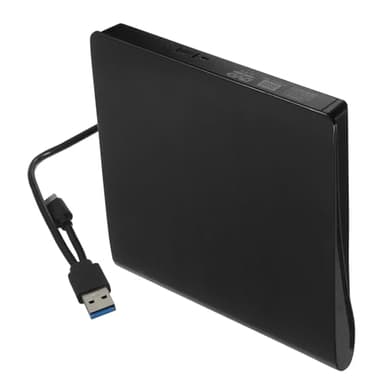 KONTONTY Unidad De DVD USB Bluray Externa Reproductor De DVD USB-C Grabadora De CD Unidad De CD Unidad De CD/DVD Externa para Unidades Portátiles Unidad De CD ROM Reproductor De CD USB