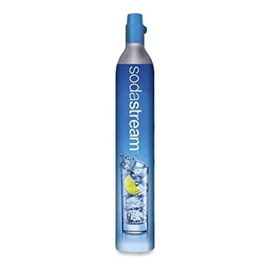 SodaStream Cilindro de gas de repuesto de 60 litros para máquina de agua con gas, cilindro de CO2 para hacer agua carbonatada con gas en casa, rosca, gas azul