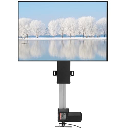 VEVOR Soporte de TV 290 x 107 mm 11,4 x 4,2 pulgadas Soporte de TV Motorizado Aleación de Aluminio Carga 132 libras máx. 28-32 pulgadas de LED/LCD/Plasma/Curva